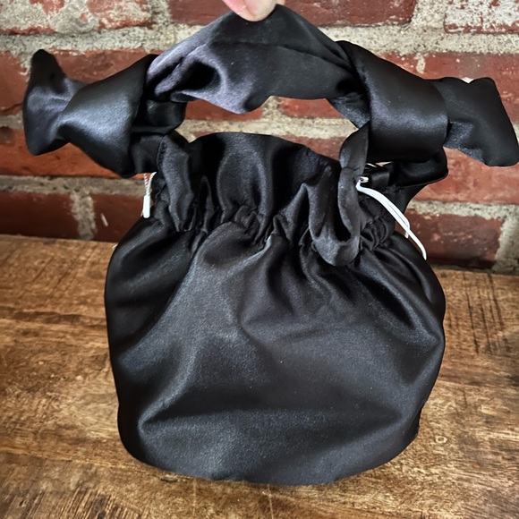 Most wanted black satiny looking material with spiders new tags great for - Picture 5 of 9
